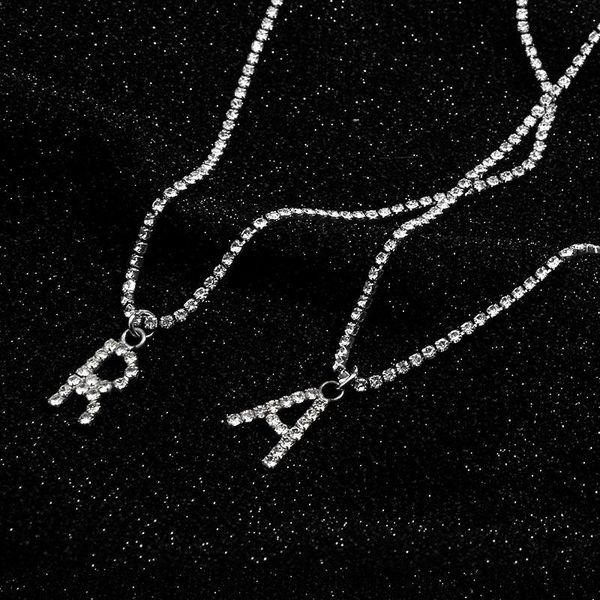 bylia jewel silver color crystal letter pendant necklace female shining rhinestone clavicle chain new fashion charm jewelry gift jzfaa
bylia jewel silver color crystal letter pendant necklace female shining rhinestone clavicle chain new fashion charm jewelry gift jzfaa