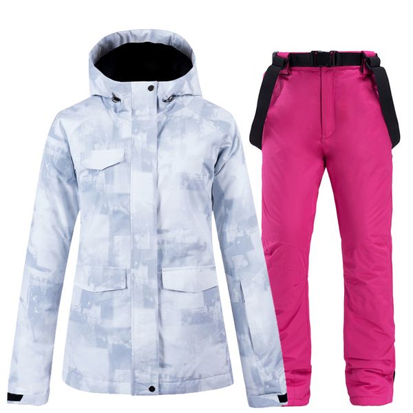 ski suit women warm winter windproof waterproof breathable snowboard jacket bibs pants outdoor snowboard suits brands
ski suit women warm winter windproof waterproof breathable snowboard jacket bibs pants outdoor snowboard suits brands