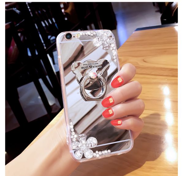 luxury diamond ring holder mirror cases for iphone 11 pro max xs max xr x 6 7 8 6s plus phone case flowers with chain soft silicone cover
luxury diamond ring holder mirror cases for iphone 11 pro max xs max xr x 6 7 8 6s plus phone case flowers with chain soft silicone cover