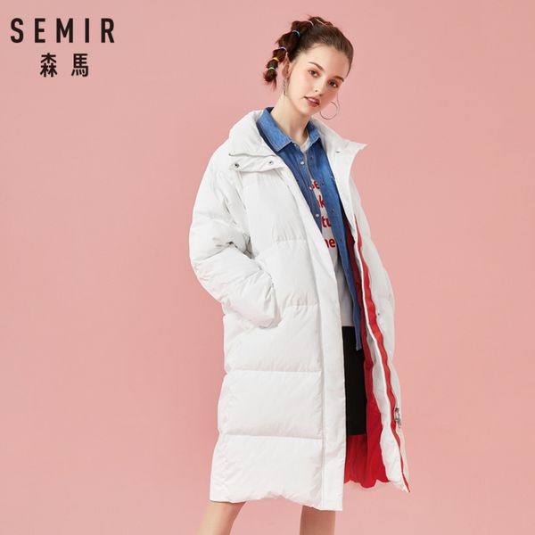 semir women quilted long down stand-up collar coat with slant pocket zip&snap closure down filling puffer coat polyester lined, Black
semir women quilted long down stand-up collar coat with slant pocket zip&snap closure down filling puffer coat polyester lined, Black