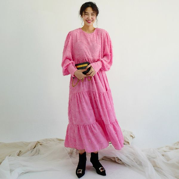 long sleeve women long dress spring new 2020 solid color ladies dress cotton korean style casual woemn clothing v644, Black;gray
long sleeve women long dress spring new 2020 solid color ladies dress cotton korean style casual woemn clothing v644, Black;gray