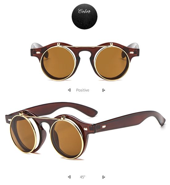 vintage retro polarized steampunk sunglasses fashion round mirrored eyewear vintage shield eyewear shades steampunk sunglasses 3010, White;black
vintage retro polarized steampunk sunglasses fashion round mirrored eyewear vintage shield eyewear shades steampunk sunglasses 3010, White;black