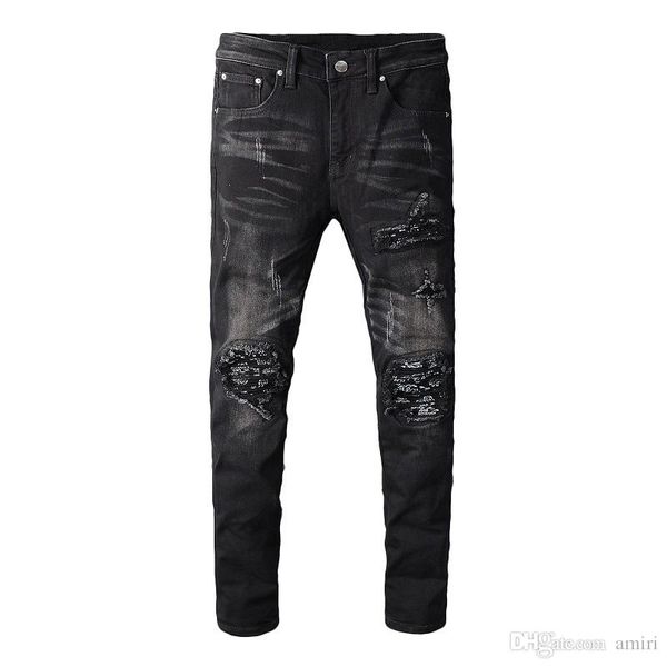 luxury men designer jeans hole zipper men jeans motorcycle biker men pants black size 28-40, Blue
luxury men designer jeans hole zipper men jeans motorcycle biker men pants black size 28-40, Blue