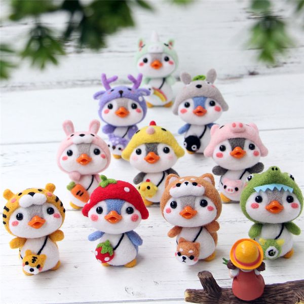 handmade penguin toy doll wool felt craft poked kitting non-finished diy wool felting needle package dec
handmade penguin toy doll wool felt craft poked kitting non-finished diy wool felting needle package dec