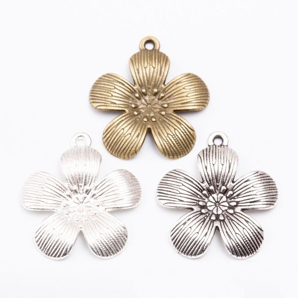 vintage bronze silver tone alloy flower 50pcs 27*25mm diy ornament accessories necklace earring bracelet pendants jewelry charms
vintage bronze silver tone alloy flower 50pcs 27*25mm diy ornament accessories necklace earring bracelet pendants jewelry charms