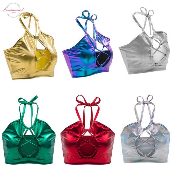 2019 summer hollow out halter sleeveless tank women laser holographic crop rave festival night club skinny top, White
2019 summer hollow out halter sleeveless tank women laser holographic crop rave festival night club skinny top, White