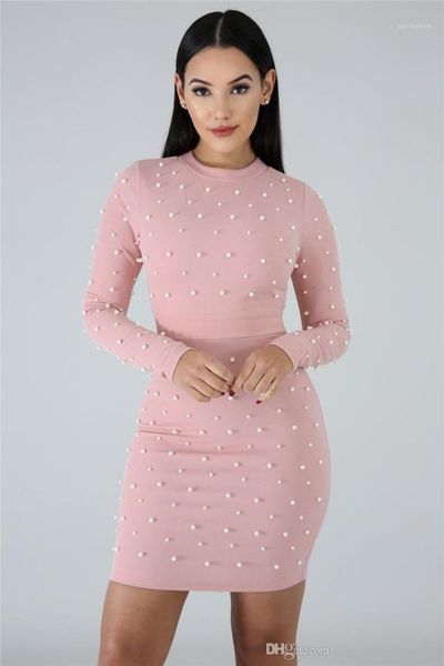 dress bubble bead nail bead bodycon dresses skinny solid color long sleeve ladies dresses designer summer womens, Black;gray
dress bubble bead nail bead bodycon dresses skinny solid color long sleeve ladies dresses designer summer womens, Black;gray