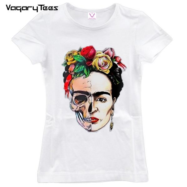women feminism artist print t shirt funny personalized art short sleeve round neck sugar skull tees y19072701, White
women feminism artist print t shirt funny personalized art short sleeve round neck sugar skull tees y19072701, White