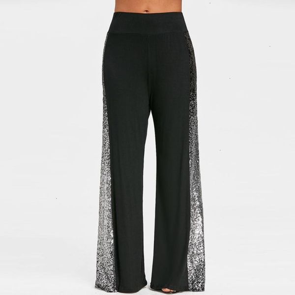 new summer fashion womens casual wide leg pants gradient sequins insert maxi loose mid trousers wholesale hip print n4, Black;white
new summer fashion womens casual wide leg pants gradient sequins insert maxi loose mid trousers wholesale hip print n4, Black;white