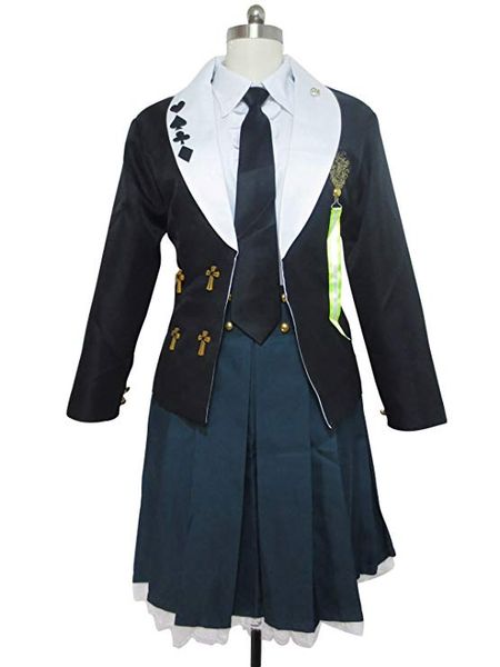amnesia the heroine shujinko autumn gakuen school uniform cosplay costume, Black
amnesia the heroine shujinko autumn gakuen school uniform cosplay costume, Black