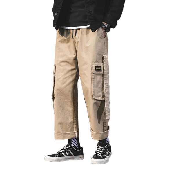 harem cargo pants men streetwear hip hop japan style trousers male khaki loose straight pants mens casual modis drop shipping, Black
harem cargo pants men streetwear hip hop japan style trousers male khaki loose straight pants mens casual modis drop shipping, Black
