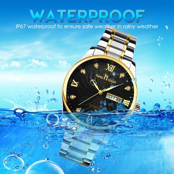 waterproof men's room quartz gold fine steel business quartz diamond high-end couple watch gift watch, Blue
waterproof men's room quartz gold fine steel business quartz diamond high-end couple watch gift watch, Blue