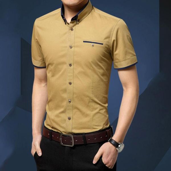 new for 2020 men's summer business shirt turtleneck short sleeve shirt 5xl plus size men shirts casual slim button cardigan sh, White;black
new for 2020 men's summer business shirt turtleneck short sleeve shirt 5xl plus size men shirts casual slim button cardigan sh, White;black