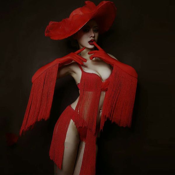 white red tassel outfit bikini bra short for female singer dj party nightclub stage bright costume dance performance set dwy1366, Black;red
white red tassel outfit bikini bra short for female singer dj party nightclub stage bright costume dance performance set dwy1366, Black;red