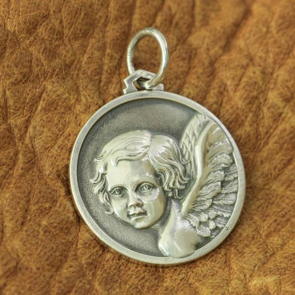 linsion 925 sterling silver cute angel pendant charms 2 sides round pendant ta165 jp
linsion 925 sterling silver cute angel pendant charms 2 sides round pendant ta165 jp