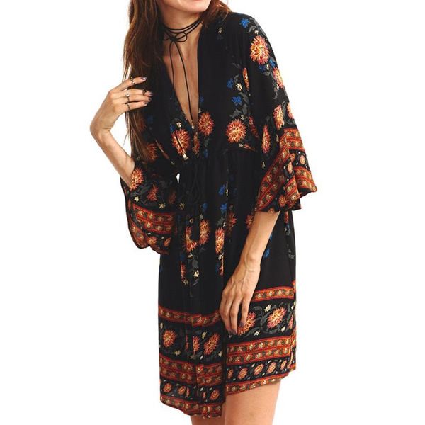 fashion spring 2020 women's printed boho retro ruffled v-neck lace lantern dress women's fashion print boho vintage lace lantern, Black;gray
fashion spring 2020 women's printed boho retro ruffled v-neck lace lantern dress women's fashion print boho vintage lace lantern, Black;gray