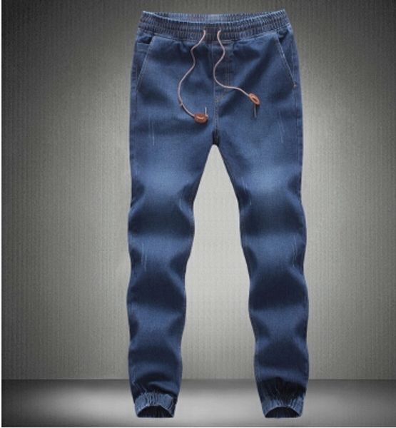 2019 new plus size denim men's jeans men cotton fit drawstring jogger pants sweatpants men's trousers pants m~5xl blue cargo, Black
2019 new plus size denim men's jeans men cotton fit drawstring jogger pants sweatpants men's trousers pants m~5xl blue cargo, Black