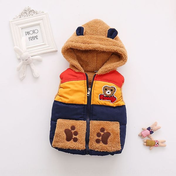 clothing bear male and female vest children's clothingstitching cartoon plus velvet children's vest, Camo
clothing bear male and female vest children's clothingstitching cartoon plus velvet children's vest, Camo