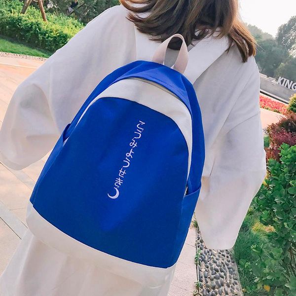 fashion travel bags for women 2019 for women backpack student canvas solid bag joker color matching backpack travel bagpack
fashion travel bags for women 2019 for women backpack student canvas solid bag joker color matching backpack travel bagpack