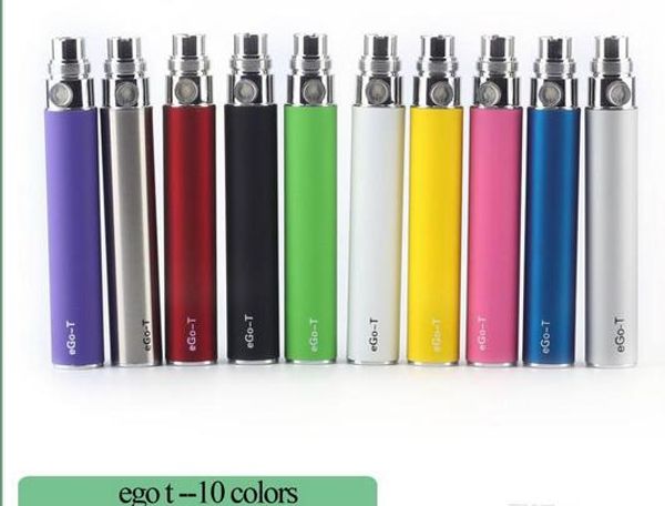 EGO Battery for Electronic Cigarette E-cig Ego-T 510 Thread match CE4 atomizer CE5 clearomizer CE6 650mah 900mah 1100mah 9 Colors
EGO Battery for Electronic Cigarette E-cig Ego-T 510 Thread match CE4 atomizer CE5 clearomizer CE6 650mah 900mah 1100mah 9 Colors