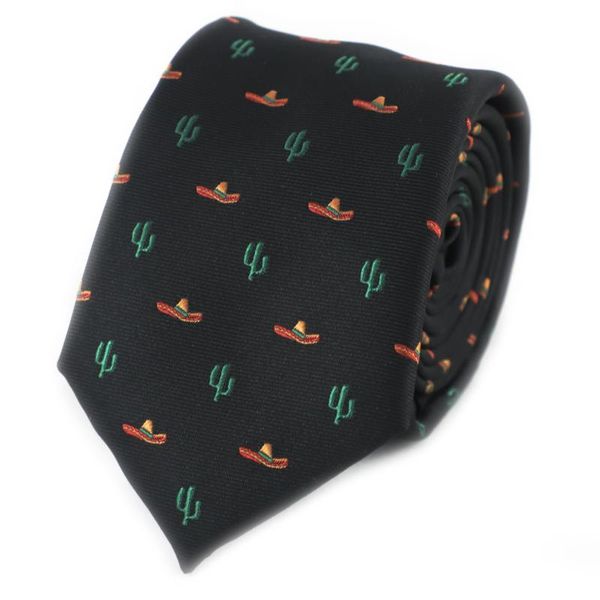 microfiber jacquard sombrero and cactus pattern necktie green cactus and hat tie father's day birthday tie, Black;blue
microfiber jacquard sombrero and cactus pattern necktie green cactus and hat tie father's day birthday tie, Black;blue