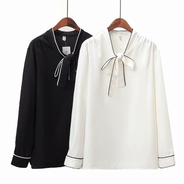 boog stand kraag chiffon vrouwen shirts nieuwe 2019 lente zomer casual dames losse effen witte blouse vrouwelijke oversized, White
boog stand kraag chiffon vrouwen shirts nieuwe 2019 lente zomer casual dames losse effen witte blouse vrouwelijke oversized, White