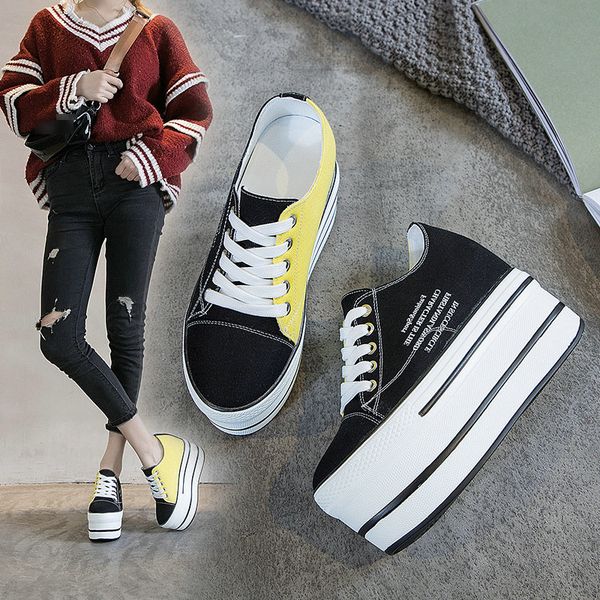 low-walking shoes female 2020 new increase in spring thick bottom wild canvas casual sports shoes for women zp-316
low-walking shoes female 2020 new increase in spring thick bottom wild canvas casual sports shoes for women zp-316