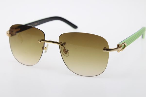 factory wholesale 8300680 rimless green mix black import plank sunglasses designer gold brown lens glasses frame size:53-18-140 mm, White;black
factory wholesale 8300680 rimless green mix black import plank sunglasses designer gold brown lens glasses frame size:53-18-140 mm, White;black