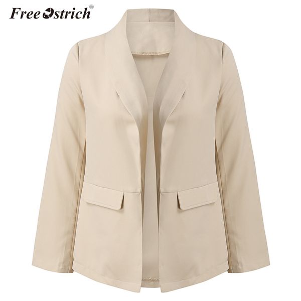 ostrich classical solid color suit jacket women long sleeve suits coat women elegant jacket suits female ladies n30, Black;brown
ostrich classical solid color suit jacket women long sleeve suits coat women elegant jacket suits female ladies n30, Black;brown