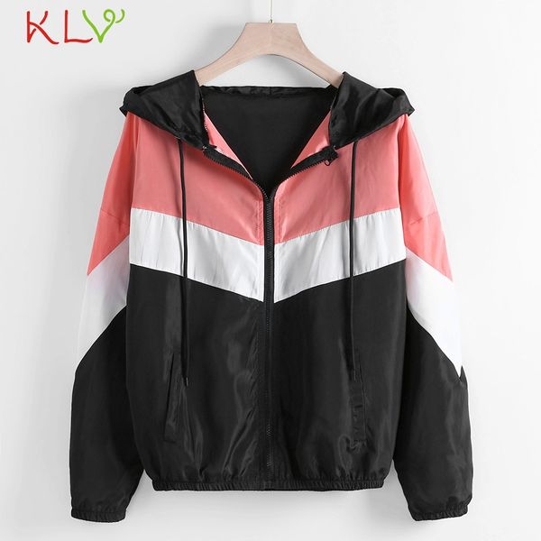 women jacket windbreaker female multicolor patchwork hooded basic jackets color block coats for women thin skinsuits sport 19aug, Black;brown
women jacket windbreaker female multicolor patchwork hooded basic jackets color block coats for women thin skinsuits sport 19aug, Black;brown