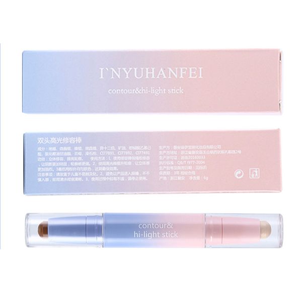 dropshipping highlighter contour stick dual head concealer brighten profile female cosmetic smj
dropshipping highlighter contour stick dual head concealer brighten profile female cosmetic smj