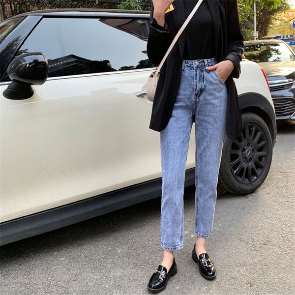 women's jeans hzirip spring 2021 high waist slim straight denim streetwear women cowboy light-washed fashion woman casual pencil pants, Blue
women's jeans hzirip spring 2021 high waist slim straight denim streetwear women cowboy light-washed fashion woman casual pencil pants, Blue
