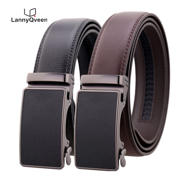lannyqveen men's automatic buckle belt cow leather belts for man ratchet belt ing, Black;brown
lannyqveen men's automatic buckle belt cow leather belts for man ratchet belt ing, Black;brown
