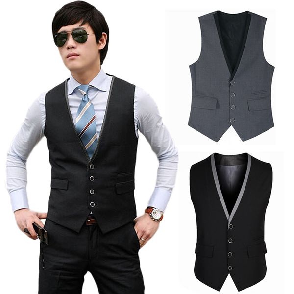 2017 новая мода плюс размер мужчины slim fit gentleman формальное свадебное платье костюм blazer жилет топы пальто жилет lb, Black;white
2017 новая мода плюс размер мужчины slim fit gentleman формальное свадебное платье костюм blazer жилет топы пальто жилет lb, Black;white