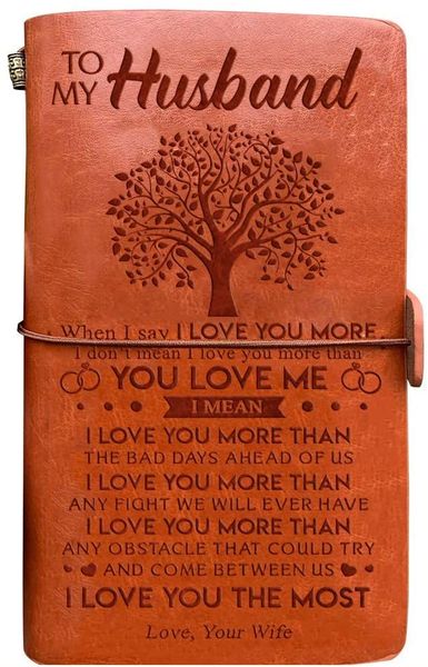для жены муж leather journal - я тебя люблю ноутбук - 120 page travel journal diary anniversary подарок для супруги girlfriend (мужу-tree, Purple;pink
для жены муж leather journal - я тебя люблю ноутбук - 120 page travel journal diary anniversary подарок для супруги girlfriend (мужу-tree, Purple;pink
