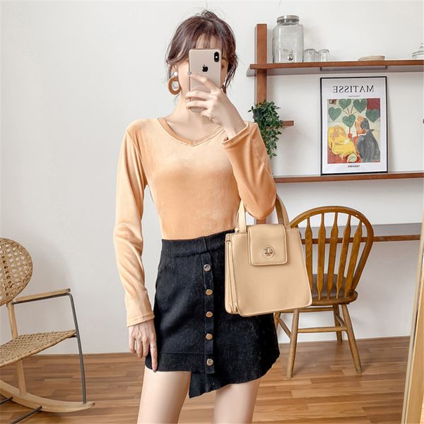 wool 2019 autumn winter fashion women long sleeve loose casual v-neck pullovers sweater casual tunic pullover, White;black
wool 2019 autumn winter fashion women long sleeve loose casual v-neck pullovers sweater casual tunic pullover, White;black