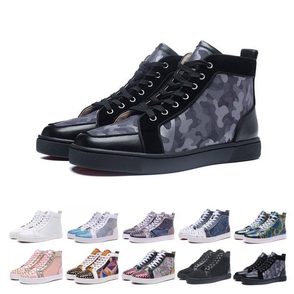 designer studded spikes flats shoes for mens women party lovers genuine leather sneakers autumn winter casual, Black
designer studded spikes flats shoes for mens women party lovers genuine leather sneakers autumn winter casual, Black