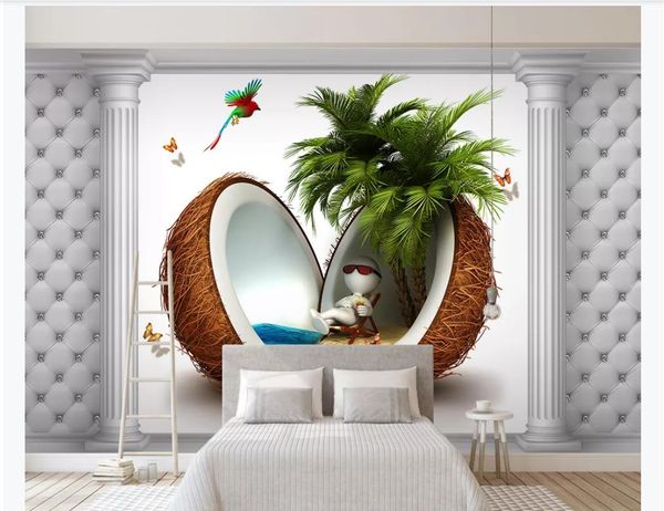 custom p wallpaper for walls creative 3d coconut tree seaside tv sofa soft bag background mural wall paper for walls 3d
custom p wallpaper for walls creative 3d coconut tree seaside tv sofa soft bag background mural wall paper for walls 3d