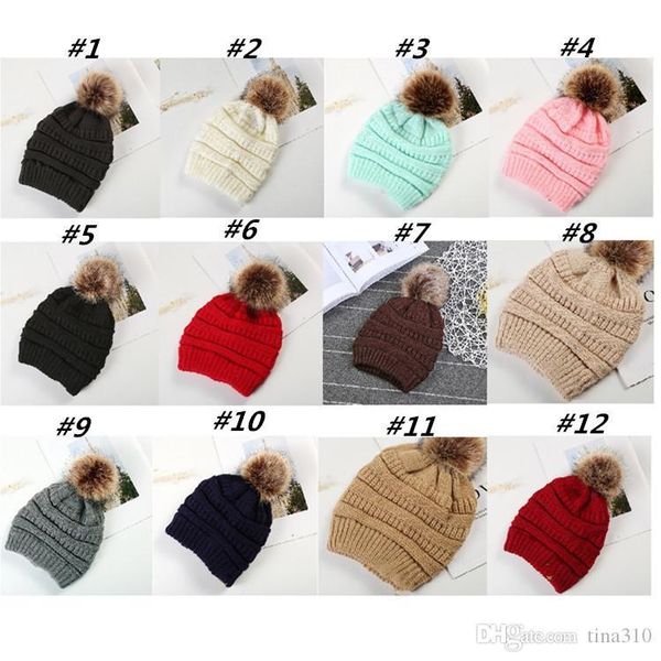 cute adults fur pom beanies trendy hats winter hat knitted luxury cable slouchy skull caps leisure party beanies 12colors 50pcs t2c5111
cute adults fur pom beanies trendy hats winter hat knitted luxury cable slouchy skull caps leisure party beanies 12colors 50pcs t2c5111