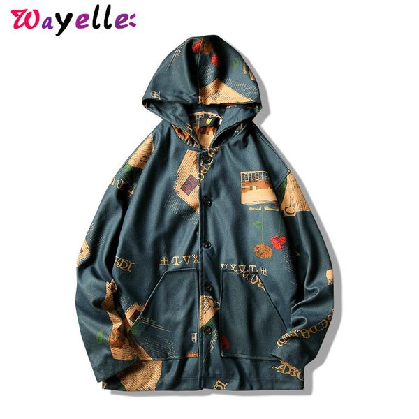 harajuku mens hoodies sweatshirrts men 2019 windbreaker print hip hop loose oversized hoodies jacket men japanese streetwear, Black
harajuku mens hoodies sweatshirrts men 2019 windbreaker print hip hop loose oversized hoodies jacket men japanese streetwear, Black