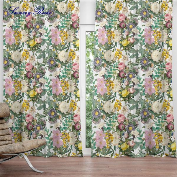 sunnyrain 2-piece printed florals curtains for living room window curtains for bedroom translucidus (shading rate 41%-85%) j2
sunnyrain 2-piece printed florals curtains for living room window curtains for bedroom translucidus (shading rate 41%-85%) j2