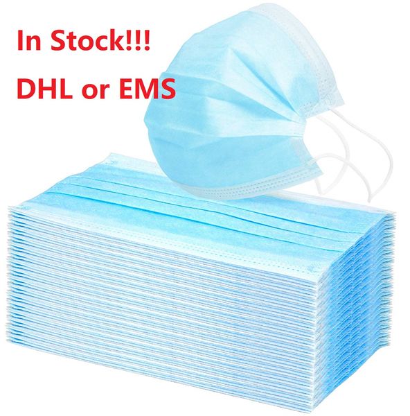 in stock disposable face masks 3-layer facial protective cover masks men and women masks anti-dust mask dhl shipping
in stock disposable face masks 3-layer facial protective cover masks men and women masks anti-dust mask dhl shipping