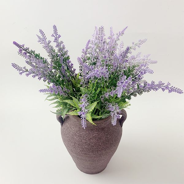 bouquet romantic provence artificial flower purple lavender bouquet with green leaves for home party decorations
bouquet romantic provence artificial flower purple lavender bouquet with green leaves for home party decorations