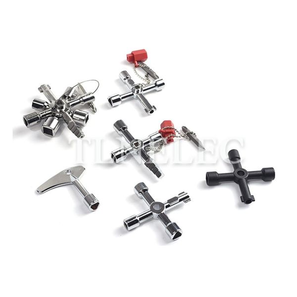 1pcs standard multi-function wrench tool inner triangle train elevator cross key water meter valve key multi-purpose wrench
1pcs standard multi-function wrench tool inner triangle train elevator cross key water meter valve key multi-purpose wrench
