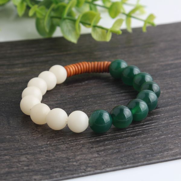 original design zen buddhist mala prayer bodhi seed beads bracelets for women green stone yoga meditation wrist jewelry gift, Black
original design zen buddhist mala prayer bodhi seed beads bracelets for women green stone yoga meditation wrist jewelry gift, Black
