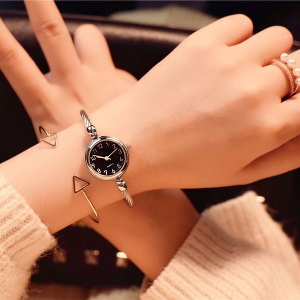 small fashion women watches 2018 popular brand simple numbers bracelet watch retro ladies quartz wrist watch orologio donna, Slivery;brown
small fashion women watches 2018 popular brand simple numbers bracelet watch retro ladies quartz wrist watch orologio donna, Slivery;brown