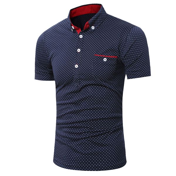jaycosin shirt new fashion personality men's casual polka dot shirt short-sleeved men's outdoor street fashion shirt, White;black
jaycosin shirt new fashion personality men's casual polka dot shirt short-sleeved men's outdoor street fashion shirt, White;black