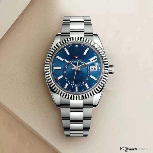 men 42mm sapphire luxury mechanical watch sky walker m326934-0003 waterproof movement movement stainless steel mechanical watch, Slivery;brown 
men 42mm sapphire luxury mechanical watch sky walker m326934-0003 waterproof movement movement stainless steel mechanical watch, Slivery;brown
