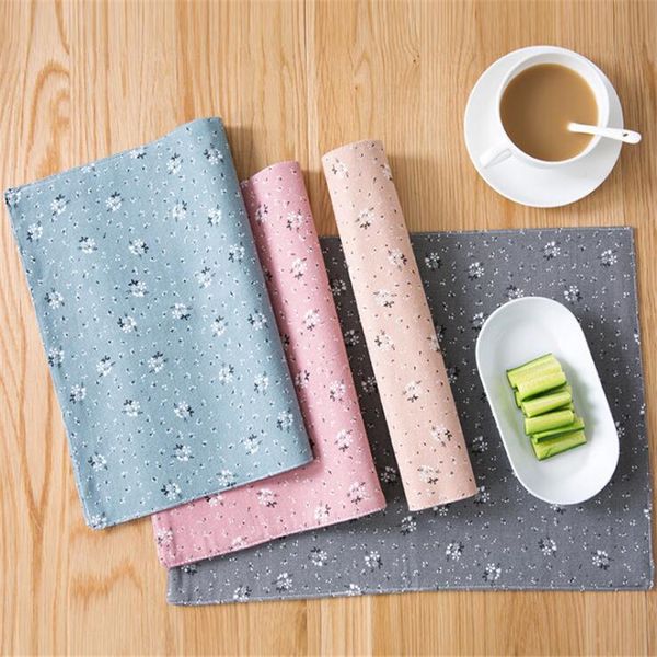 pastoral style placemat floral heat resistant table mat non-slip dish mat drink cup coasters cotton linen tablewear placemats
pastoral style placemat floral heat resistant table mat non-slip dish mat drink cup coasters cotton linen tablewear placemats