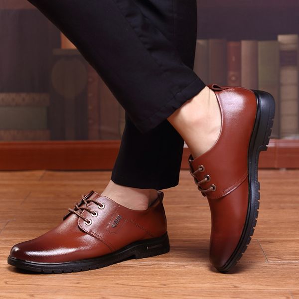 goodrsson lace-up formal shoes men spring autumn splite cow leather moccasin oxfords classic solid black brown business shoes
goodrsson lace-up formal shoes men spring autumn splite cow leather moccasin oxfords classic solid black brown business shoes